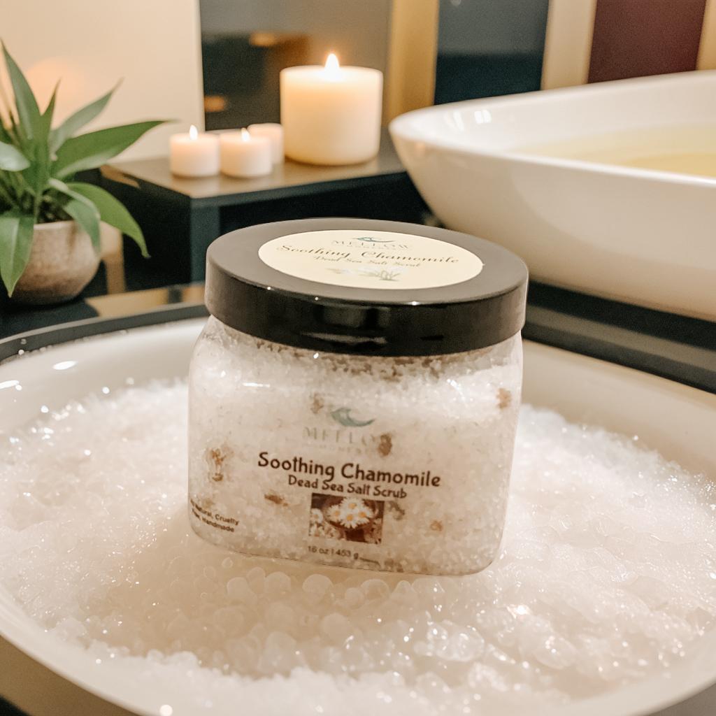 Soothing Chamomile Dead Sea Salt Scrub