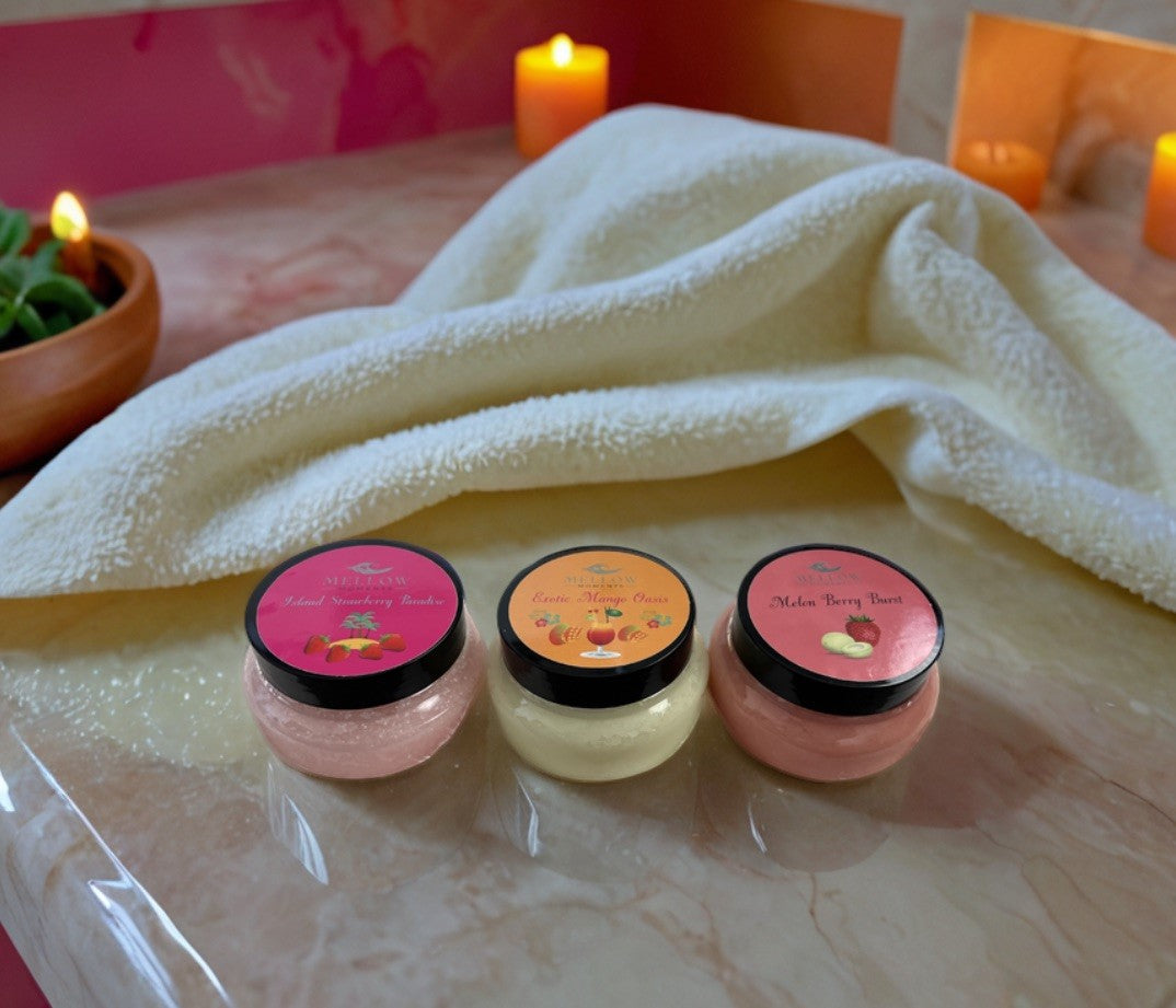 Tropical Bliss Emulsified Body Scrub Sampler Pack