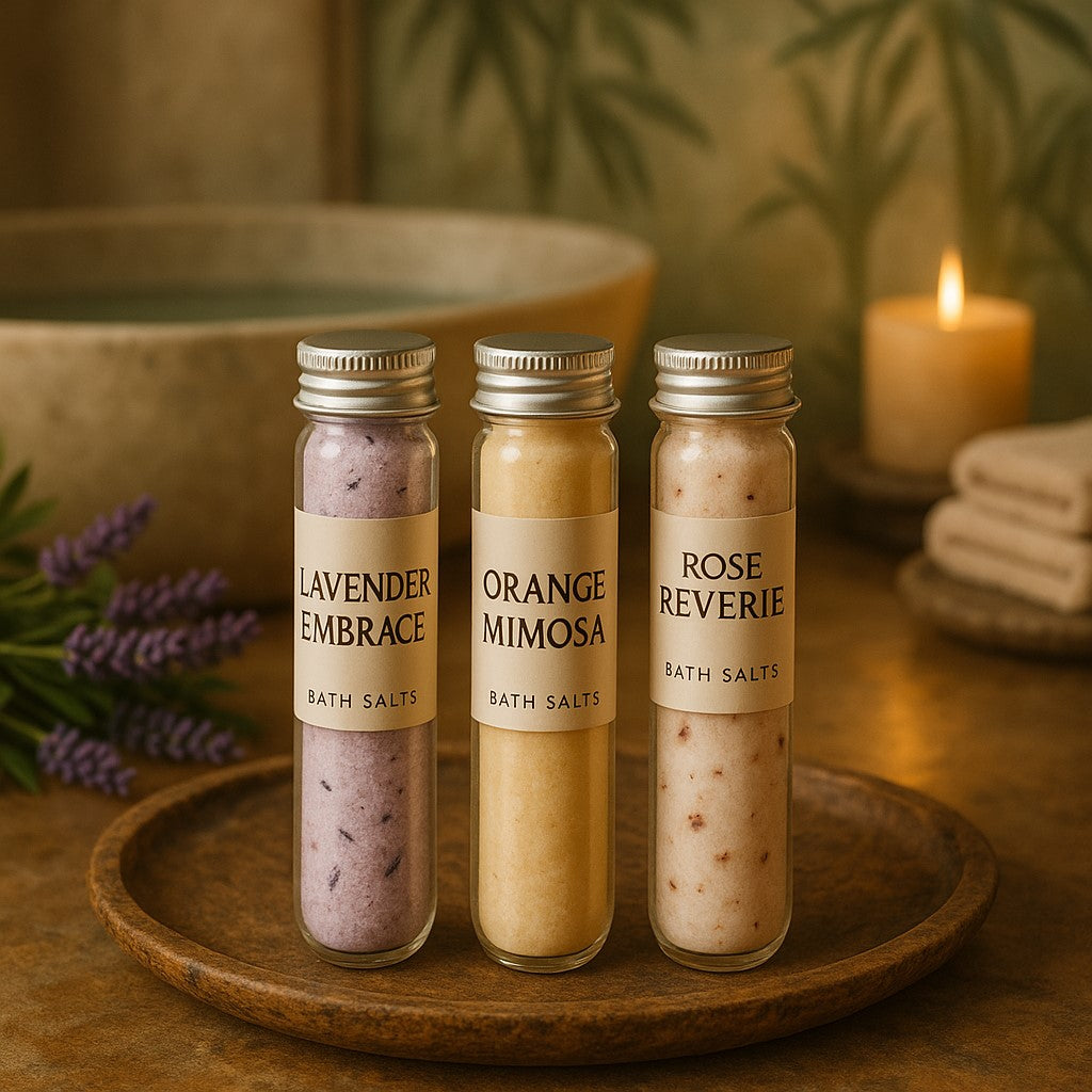 3 Bath Soaks for $10 (Lavender, Orange, Rose)