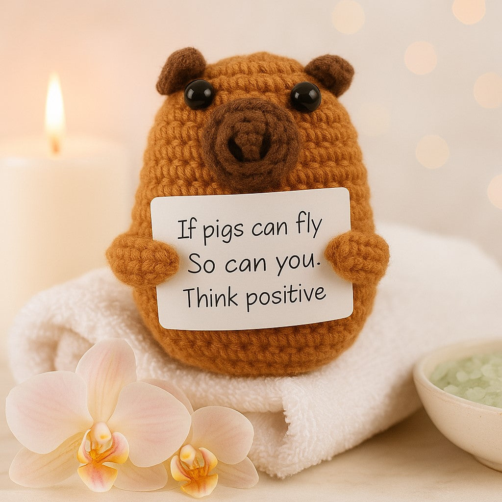 Self Care Brown Pig