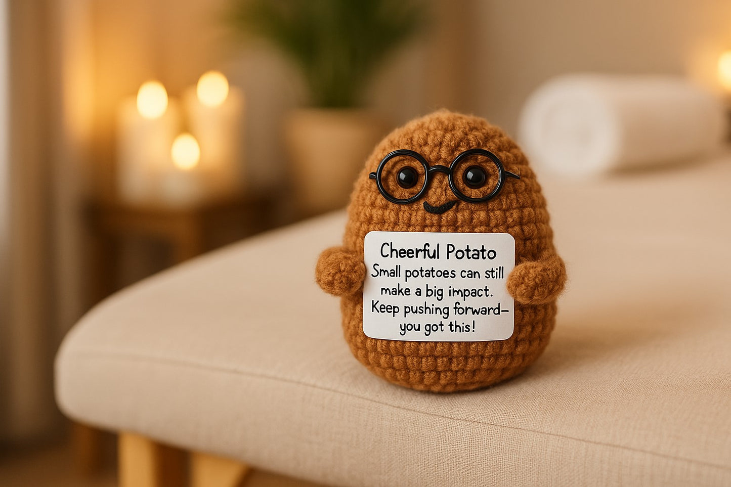 Cheerful Potato Support Pet