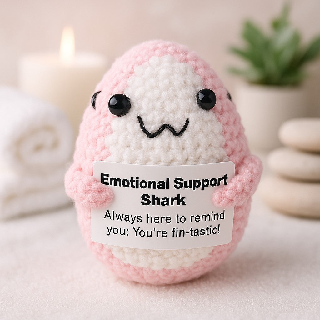 Pink Emotional Support Shark